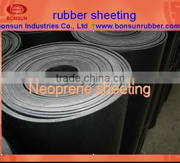 From 1mm to 50mm Thickness Neoprene(CR) Rubber Sheet