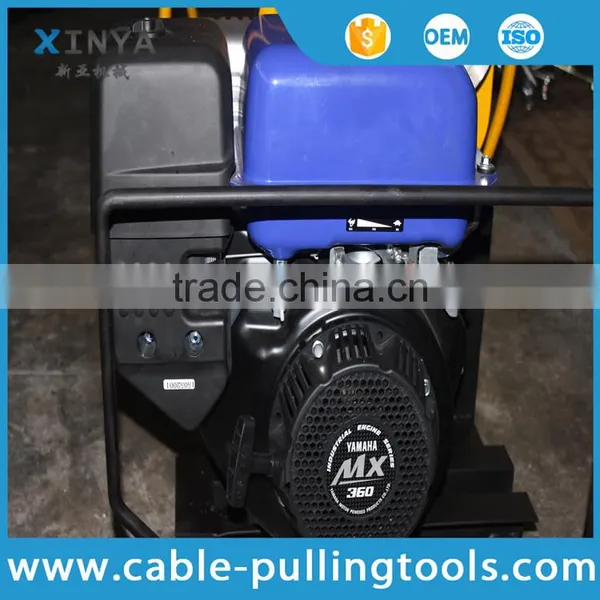 Stringing Equipment 2 Ton Gasoline Engine Winch Wire Take Up Winch photo-3