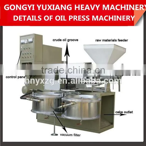 Yuxiang Machinery Soybean Oil Press Machine Price With Flitering photo-6