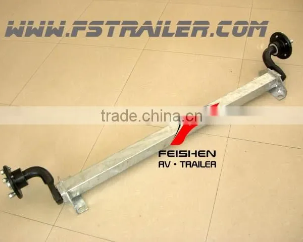 Torsion Axles for Camper Trailers (with or Without Brake)