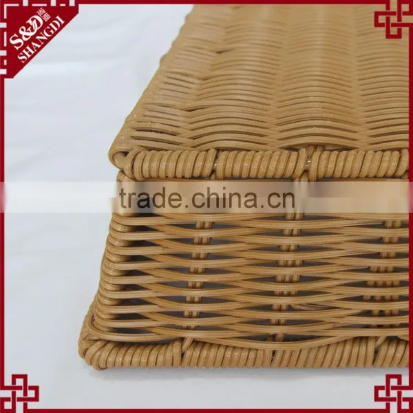Wholesale Washable Supermarket Plastic Storage Basket for Fruit and Vegetable photo-4