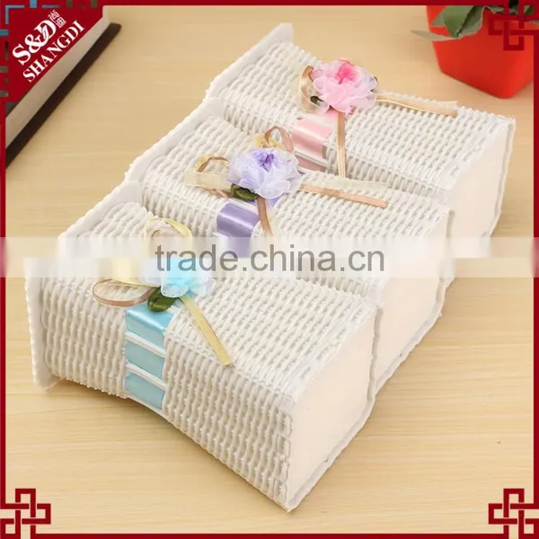 Home or Wedding Used Plastic Wicker Handcraft Artificial Flower Basket Decoration photo-4