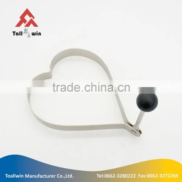 Hot Selling!stainless Steel Heart Shape Egg Ring photo-2