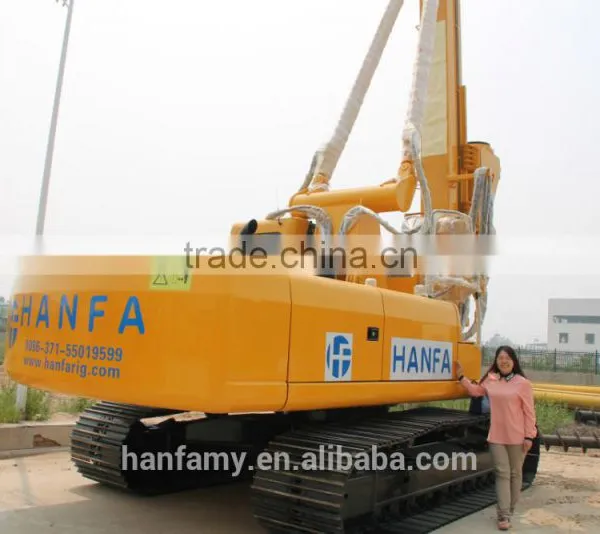 HF856A Rotary Drilling Rig Rotary Drilling Machine for Piling Foundation Piling Rig photo-2