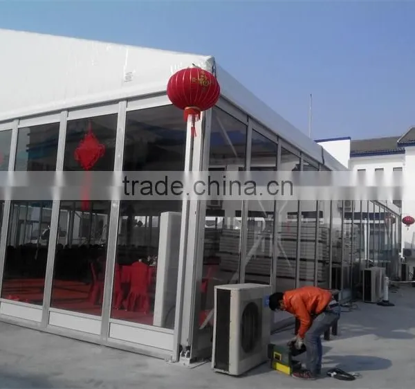 Outdoor Aluminum Structure Tent With Glass Wall for Wedding Party Event for Sale photo-3