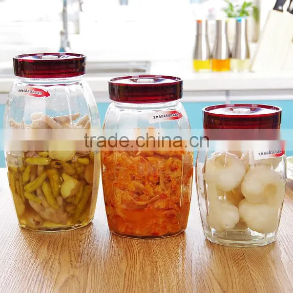 1.2l 1.8l 2.4l Large Fermentation Juice Wine Storage Glass Bottle Glass Jar photo-5