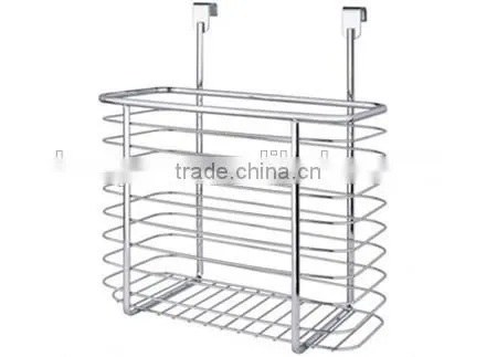 Jiangmen Kitchen Over The Cabinet Door Metal Wire Storage Basket photo-5