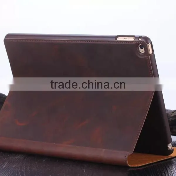 Top Quality Ultra-thin Genuine Leather Case for Ipad Mini, Tablet Leather Case photo-3