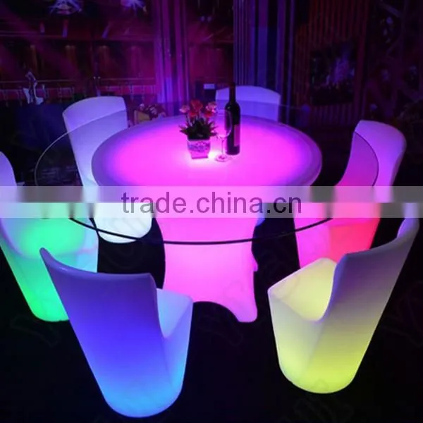 Colour Change Sea Shells Led Chairs Led Table Led Furniture YG089 photo-6