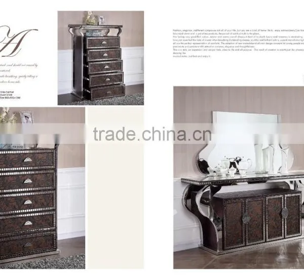 Living Room Furniture / 2015 New Design Coffee Leather Cabinet Kitchen F108 photo-3