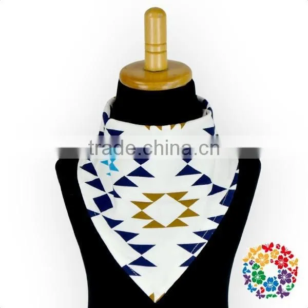 Fashion Wolf Pattern Christening Baby Bandana Drool Bibs photo-4