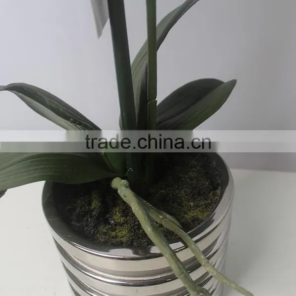 Realtouch Orchid Artificial Flower Arragements With Flowers Pots photo-3