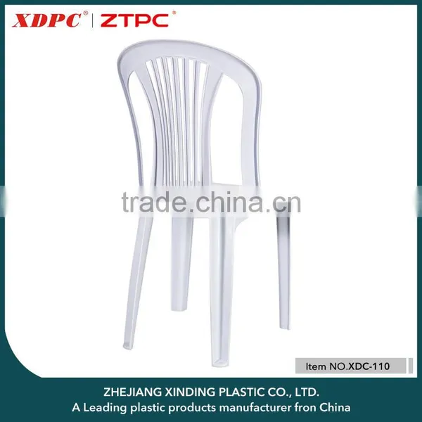 Cheap Plastic Dining Chair Without Arm photo-3