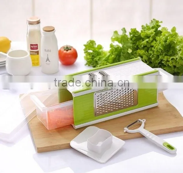 The Professional Spiral Vegetables Slicer Grater Garlic Chopper photo-2