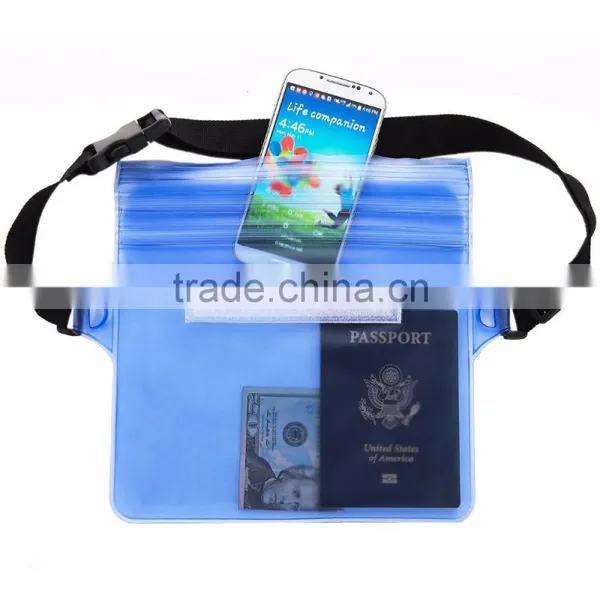 Waterproof Pouch Bag With Waist Strap Keep Your Phone and Valuables Safe and Dry Perfect for Boating Swimming Snorkeling photo-5