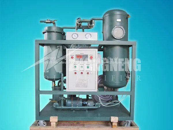 Zhongneng Vacuum Turbine Oil Purifier Series TY