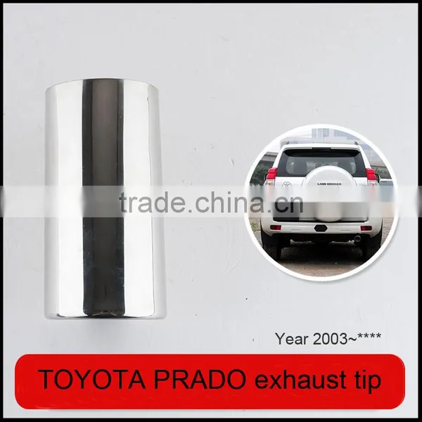 Auto Tuning Stainless Muffler Tip in Exhaust Pipe for TOYOTA PRADO photo-2