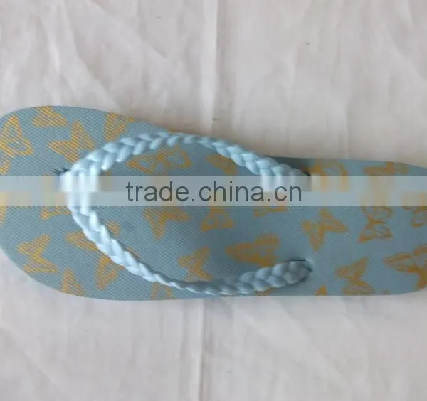 Lady Printed Flip Flop Beach Sandals photo-4