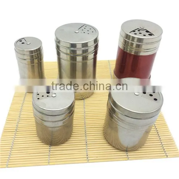Stainless Steel Spice Shaker Bottle Tin photo-3