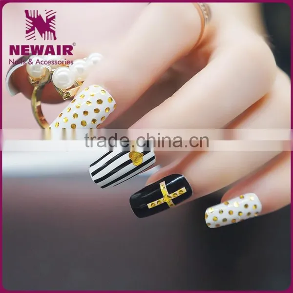 High Quality Diamond Gel Nail Wrap Stickers/Lucky Godness photo-6