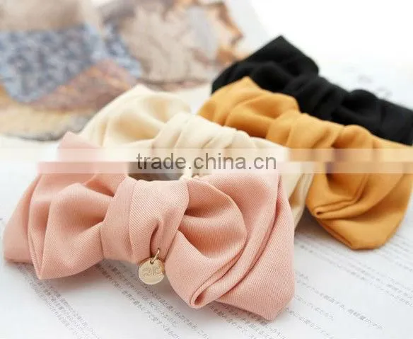 Decorative Wholesale Fabric Ribbon Bow-knot for Hair Accessories photo-2