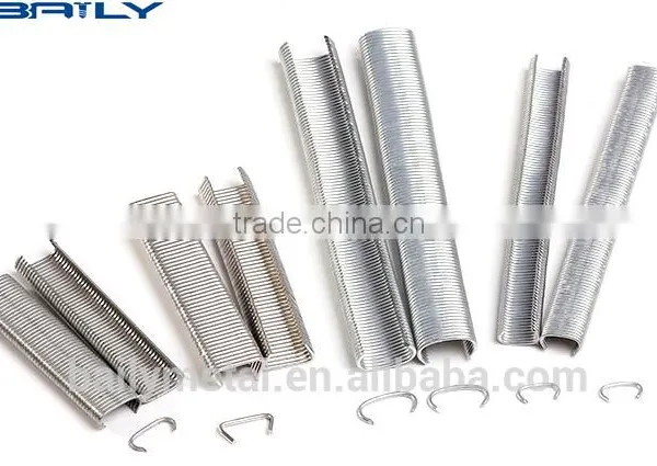17 Gauge Hog Rings - 100 Rings - Upholstery, Rebar, Wire Mesh, c Type Nails photo-5