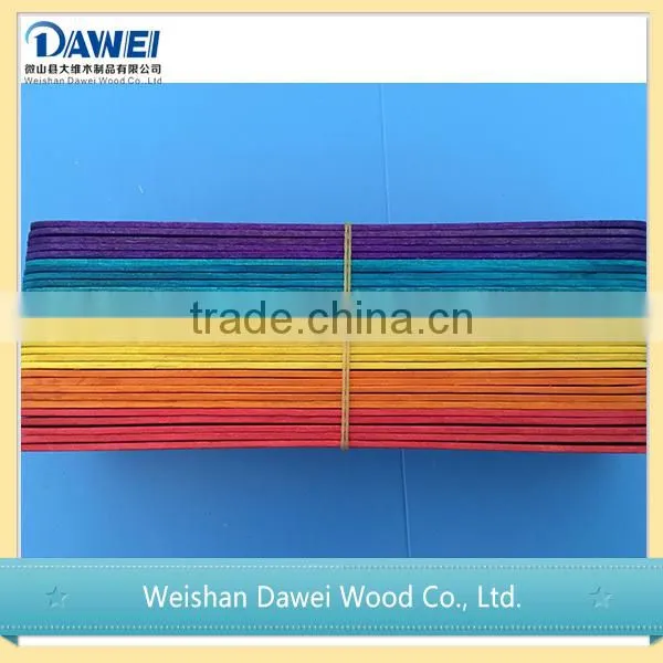 Hot Sale Colourful Ice Cream Wooden Sticks photo-2