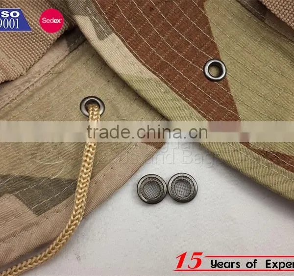 Camo Mens Bucket Hats With String photo-4