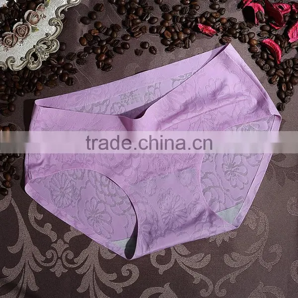 Ladies Transparent Underwear Sexy Bra Set Images Seamless Panties photo-3