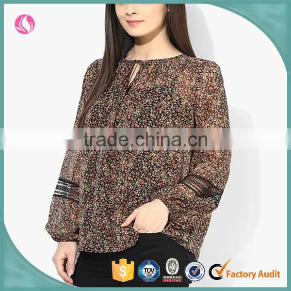 Lady Blouse & Top Coral Shirt Ladies Modern Blouse Plus Sizes Fancy Top photo-3