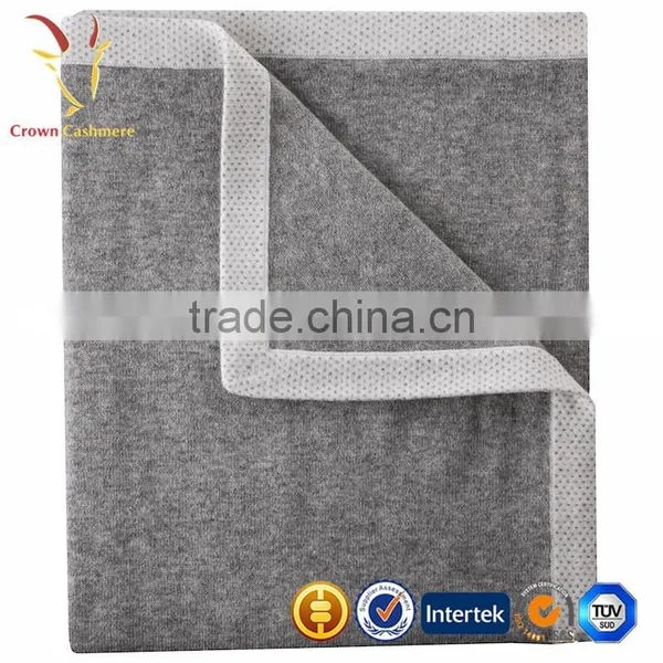 Super Soft Luxury Knitted Wool Cashmere Warm Blanket photo-2