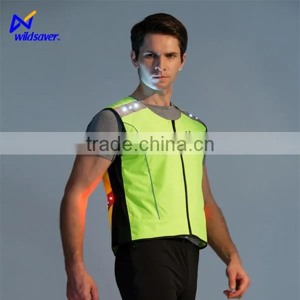 Hi Vis LED Night Version Safety Vest for Journalist photo-2
