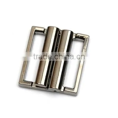 19.5mm Metal Alloy Down Coat Belt Buckle Waist Cummerbund Elastic Strap Buckle Nickle,black,gold BK-090 photo-4