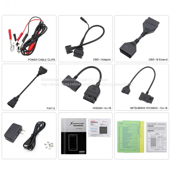 Launch X431 PRO MINI 6.8inch Two Years Free Update Online Launch X-431 PRO MINI photo-5