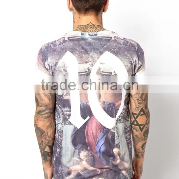 2016 China Manufacturer Wholesale High Quality Custom Printing T-Shirt photo-2