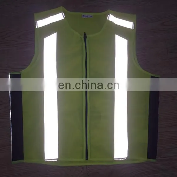 100%Polyester Promotional High Quality Reflective Biker Jackets photo-3