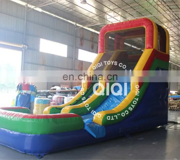 Outdoor Giant Inflatable Water Slide Inflatable Water Slide With Pool for Kids photo-2