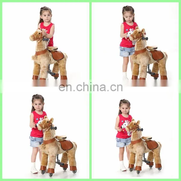 HI High Quality Mechanical Horse Toys, Walking Horse Toy, Horse Scooter photo-3