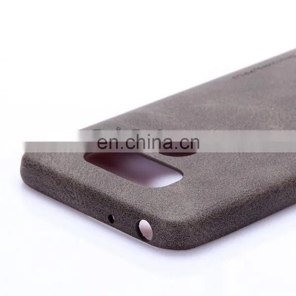 High Quality Leather Coated Hard PC Back Cover Case for LG G6 photo-4