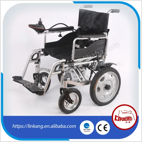 Power Wheelchair With Wheelchair Battery