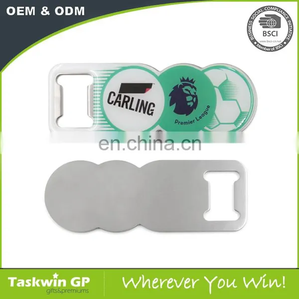 Colorful Stainless Steel Opener, CMYK Printed Bottle Opener, Epoxy Doming Metal Bottle Opener photo-6
