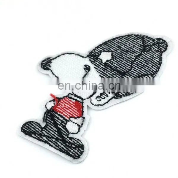 Custom 3D Number Letter Patches Felt Fabric Chenille Patches for Clothing photo-4