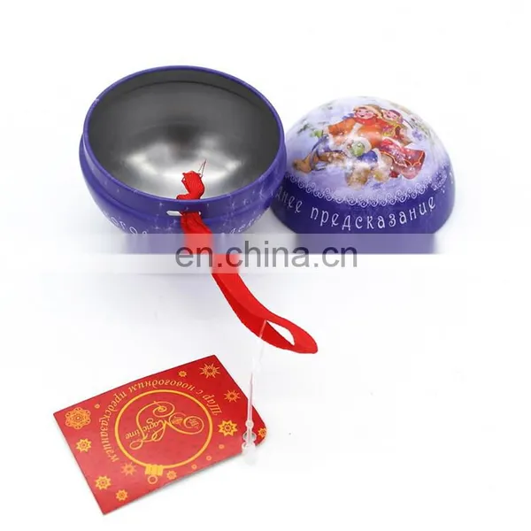 Ball Shape Gift Tin Box photo-4