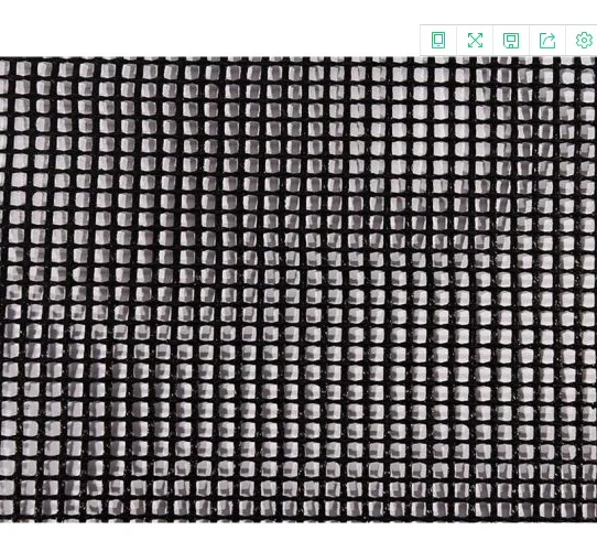 Fireproof Chemical Resistant Fabric PTFE Coated Fiberglass Mesh photo-2