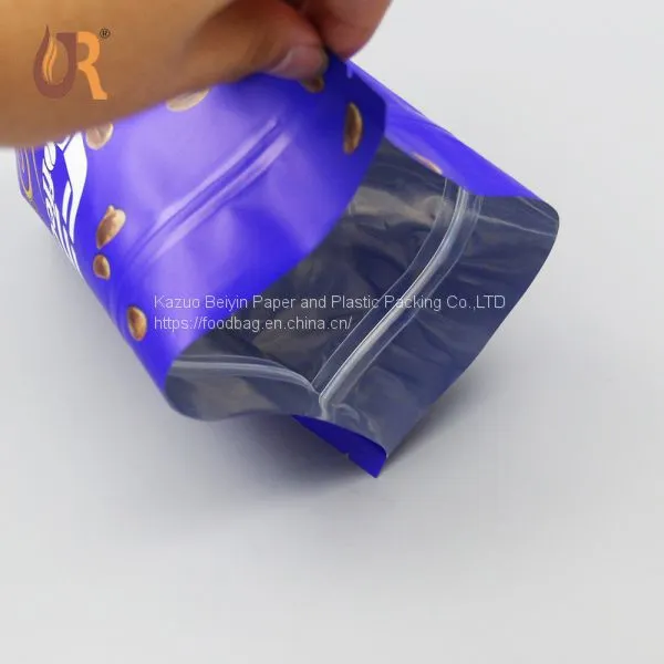 Standing Up Laminated Aluminum Foil Mylar Bag Pouch photo-4