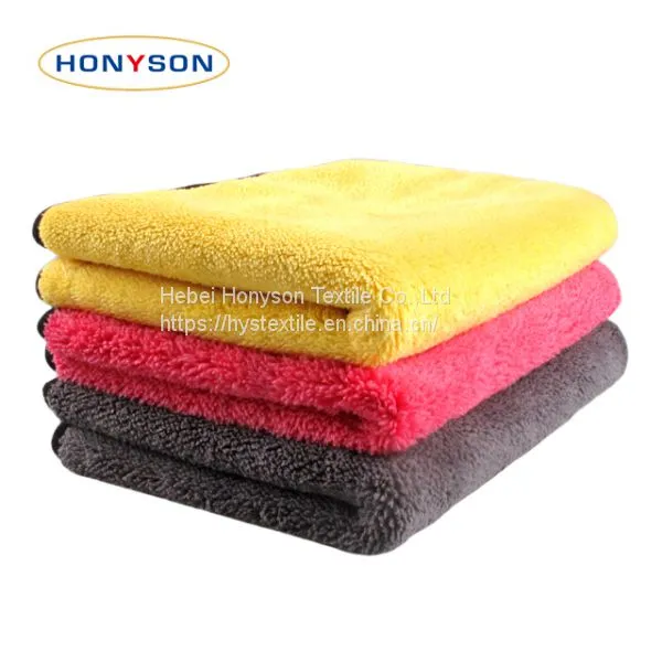 800gsm Double-side Coral Fleece Towel photo-3