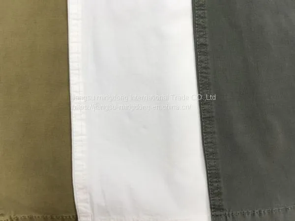 75%Cotton 20%Rayon 5%Spandex Bi-stretch Ripstop Fabric photo-3