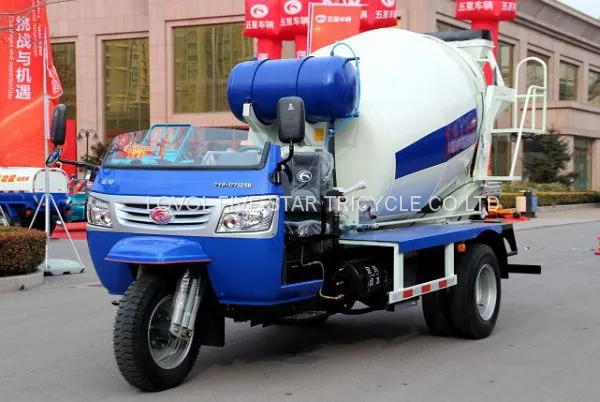 Diesel Tricycle Mixer Cargo Loader Lovol Three Wheeler photo-5