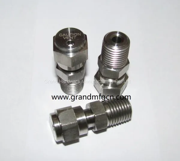Stainless Steel 316 Drain Valve Plugs Withstand High Pressure 2700psi photo-2