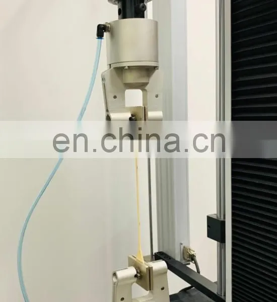 Pneumatic Clamps With Pneumatic Pump for Plastic and Rubber Tensile Test photo-3